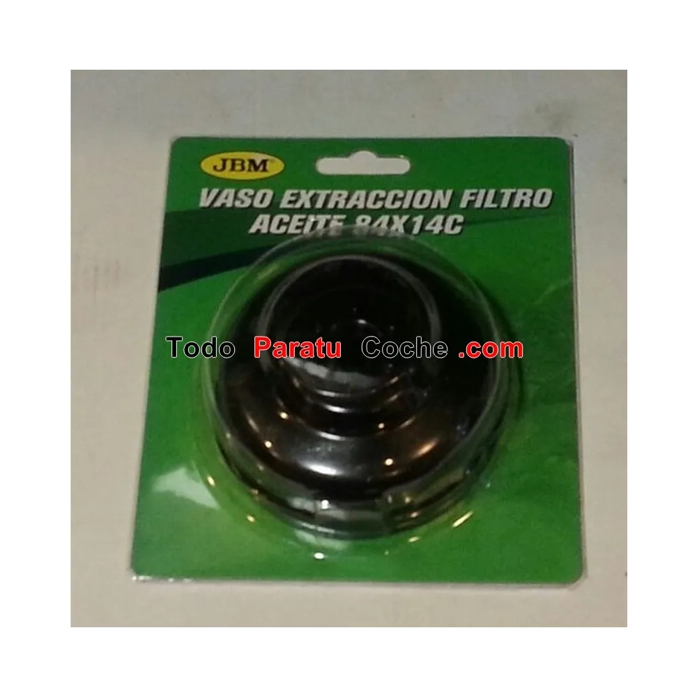 Vaso de extraccion filtro aceite 84mm y 14 caras JBM