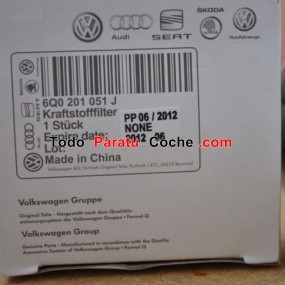 Filtro OEM VAG 6Q0201051J - 6Q0 201 051J