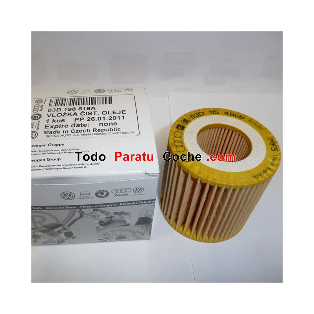 Filtro OEM VAG 03d198819A - 03d 198 819A