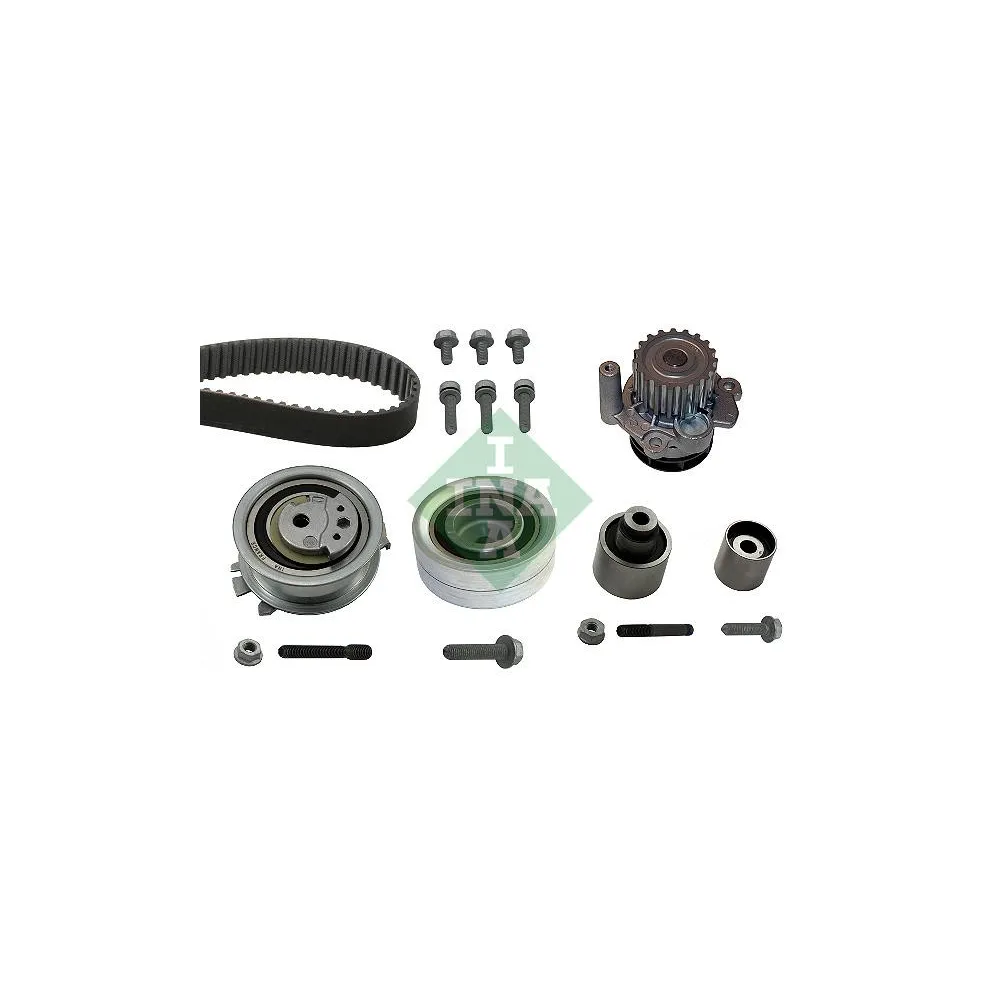 Kit de distribución con bomba de agua INA 530055032