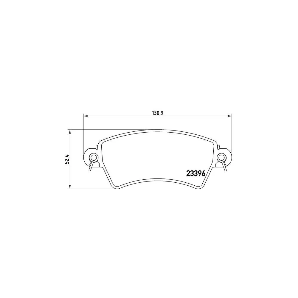 Pastillas Brembo P 61 065 Todoparatucoche