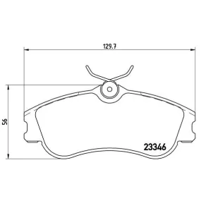 Pastillas Brembo P 61 069 Todoparatucoche