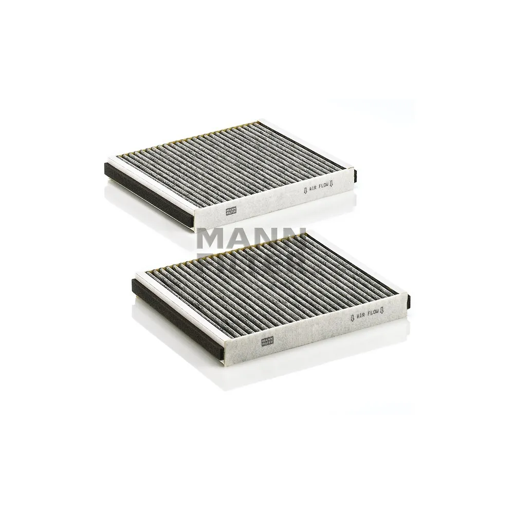 Filtro habitáculo  de carbon activo Mann CUK 2533-2