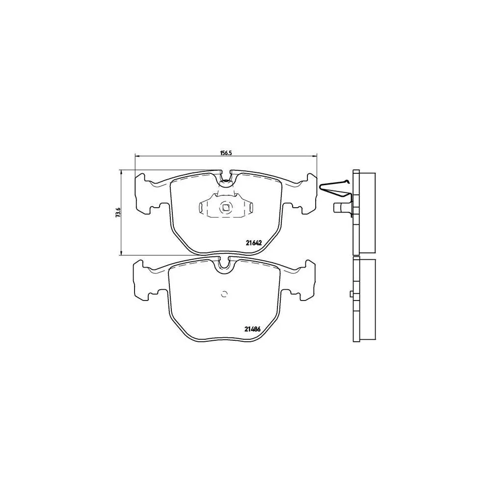 Pastillas Brembo P 06 021 Todoparatucoche