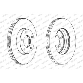 FERODO - DDF1311 - Disco de freno - PREMIER