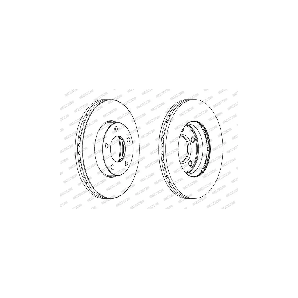 FERODO - DDF1311 - Disco de freno - PREMIER