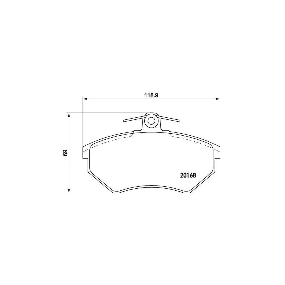 Pastillas Brembo P 85 015 Todoparatucoche