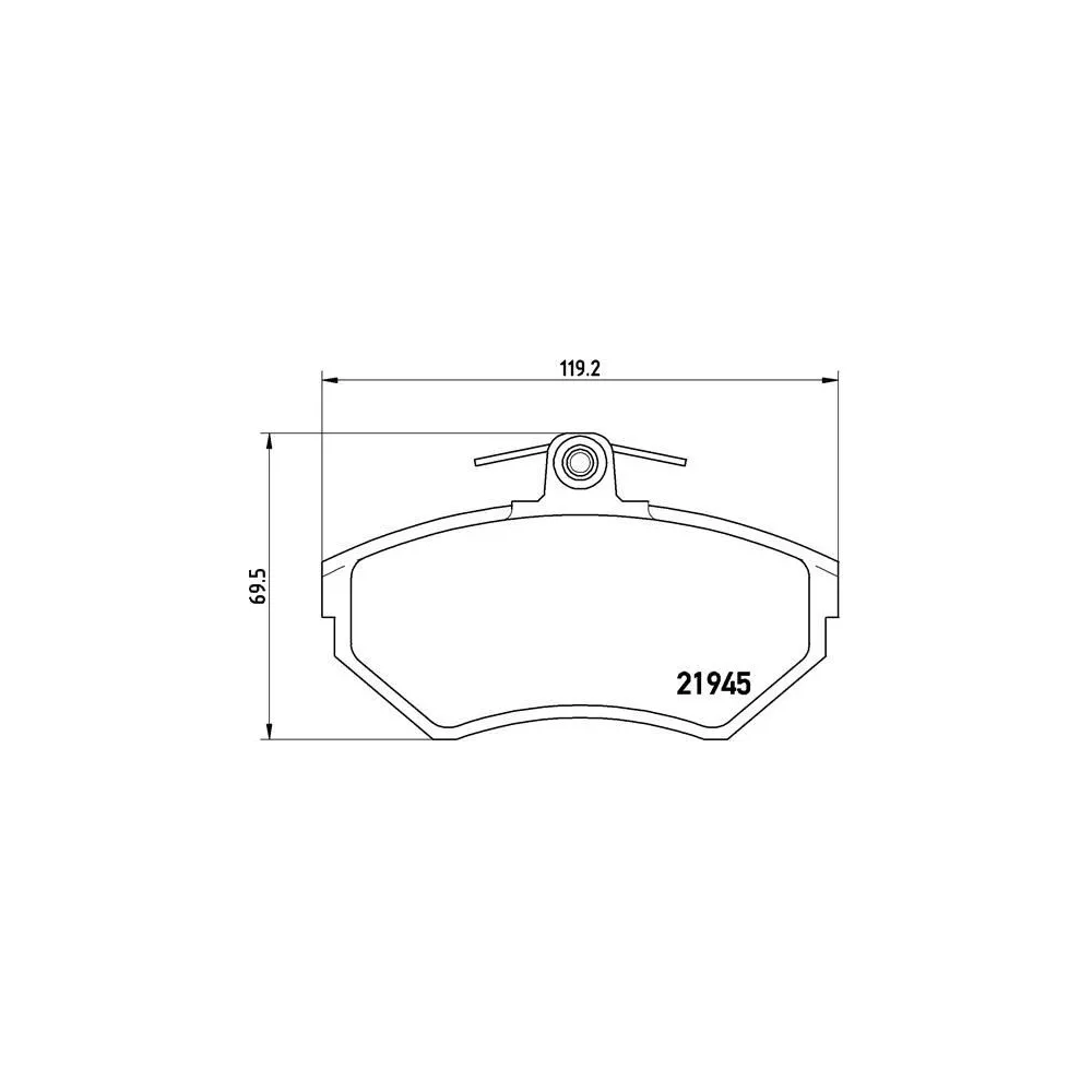 Pastillas Brembo P 85 032 Todoparatucoche