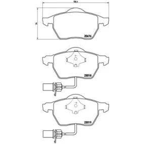 Pastillas Brembo P 85 085 Todoparatucoche