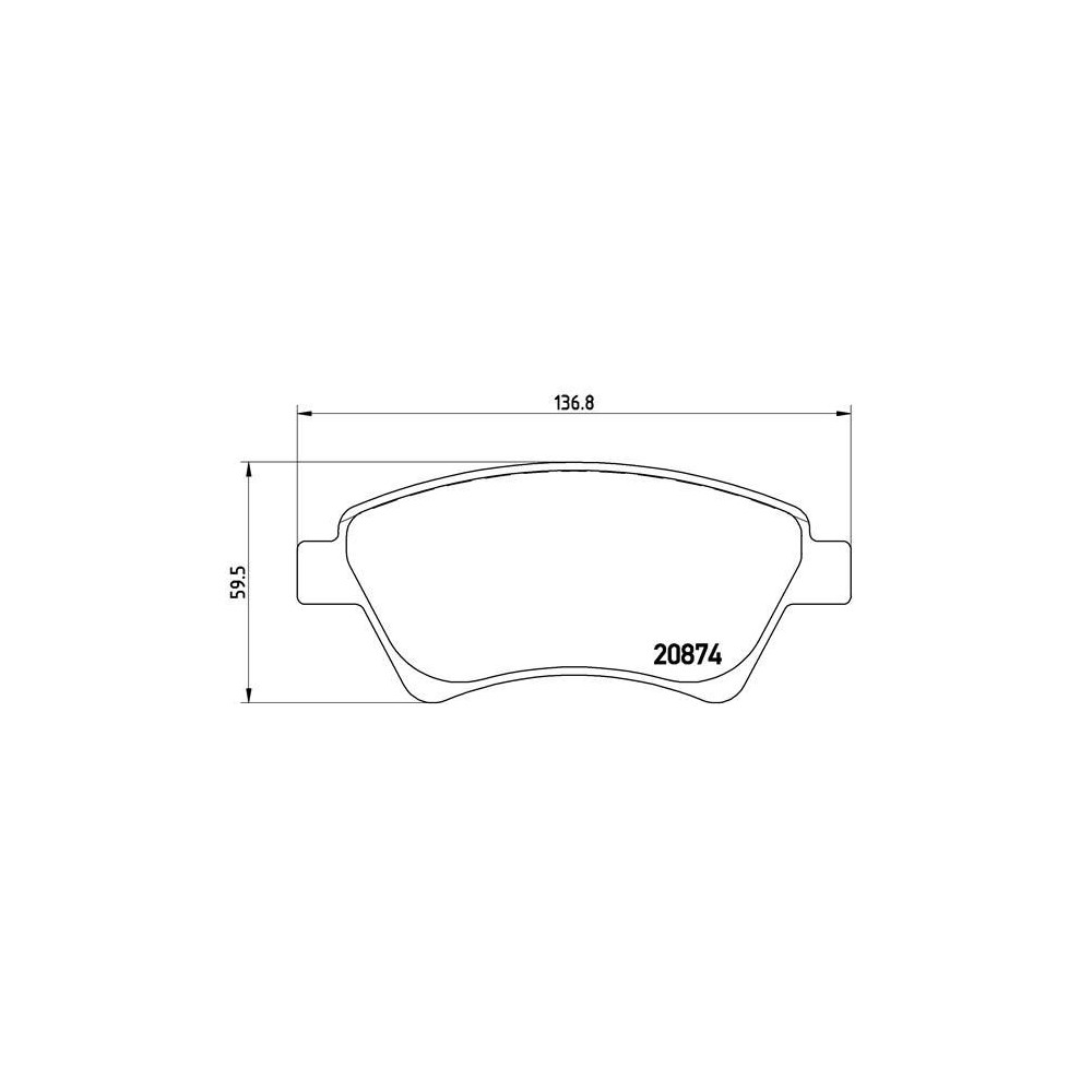 Pastillas Brembo P 68 034 Todoparatucoche