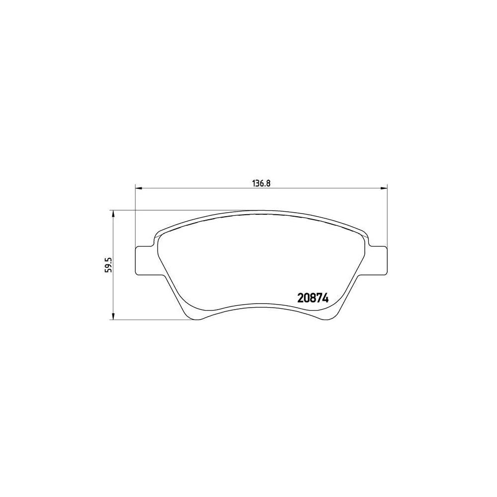 Pastillas Brembo P 68 034 Todoparatucoche