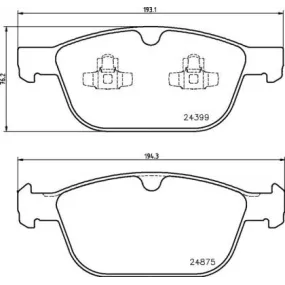 Pastillas Brembo P 86 023 Todoparatucoche