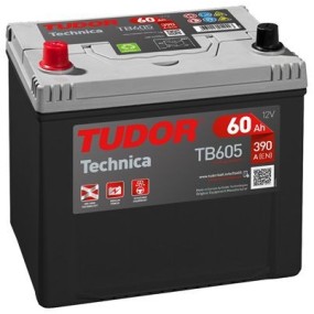 Bateria Tudor TECHNICA TB605 60Ah 390A(EN)