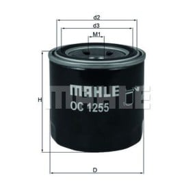 Filtro aceite Mahle OC 1255
