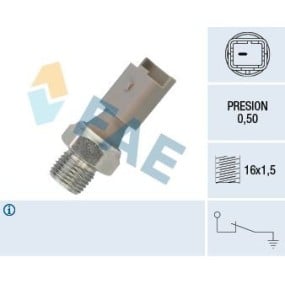 FAE - 12640 - Interruptor de control de la presión de aceite - 12640