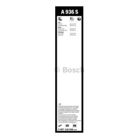 Escobillas Bosch aerotwin A 936 S -