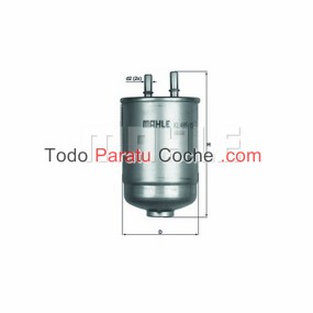 Filtro de combustible Mahle KL485/5D