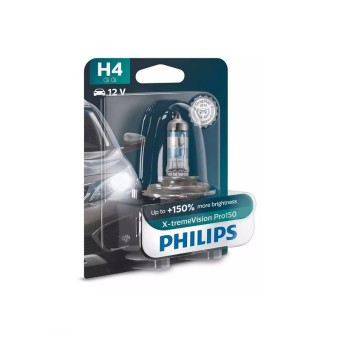 Lámpara H4 Philips X-TremeVision Pro150