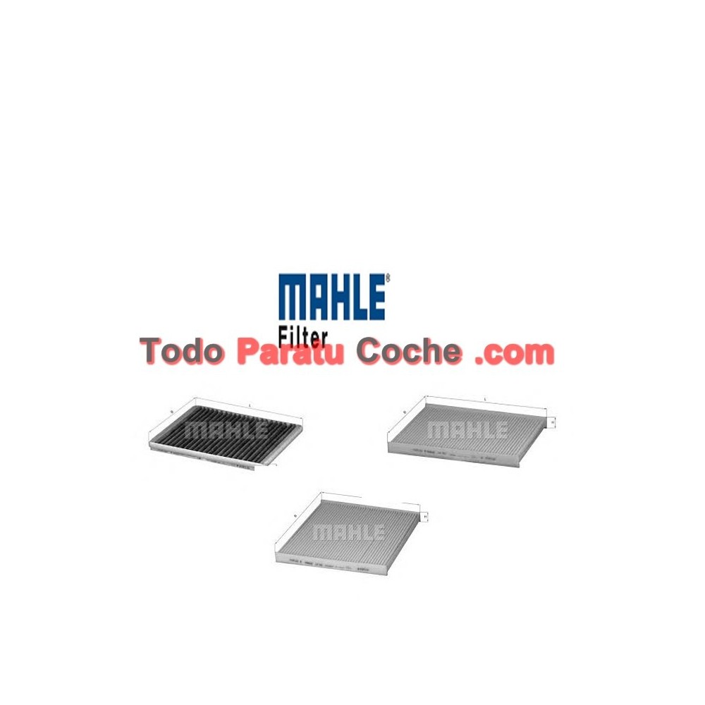 Mahle Filter LAK437 Filtro De Habit/áculo Con Carb/ón